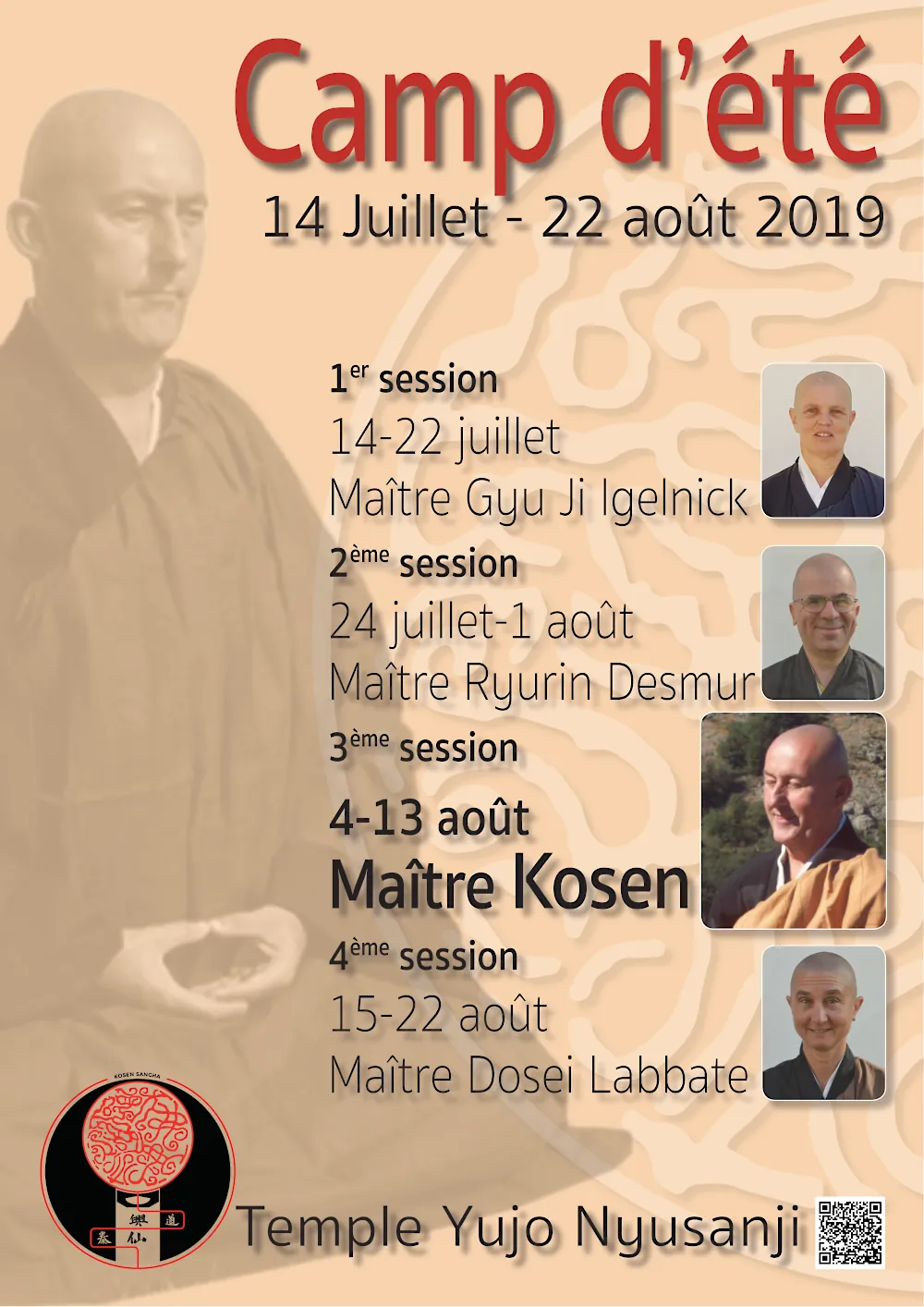 Camp d’été 2019