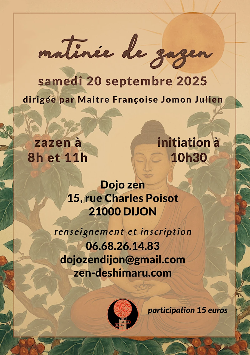 Matinée de zazen