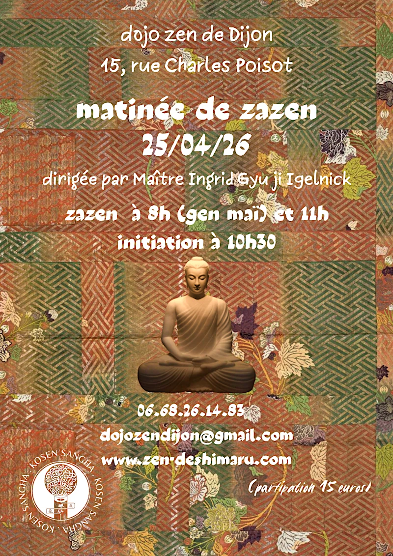 Matinée de zazen