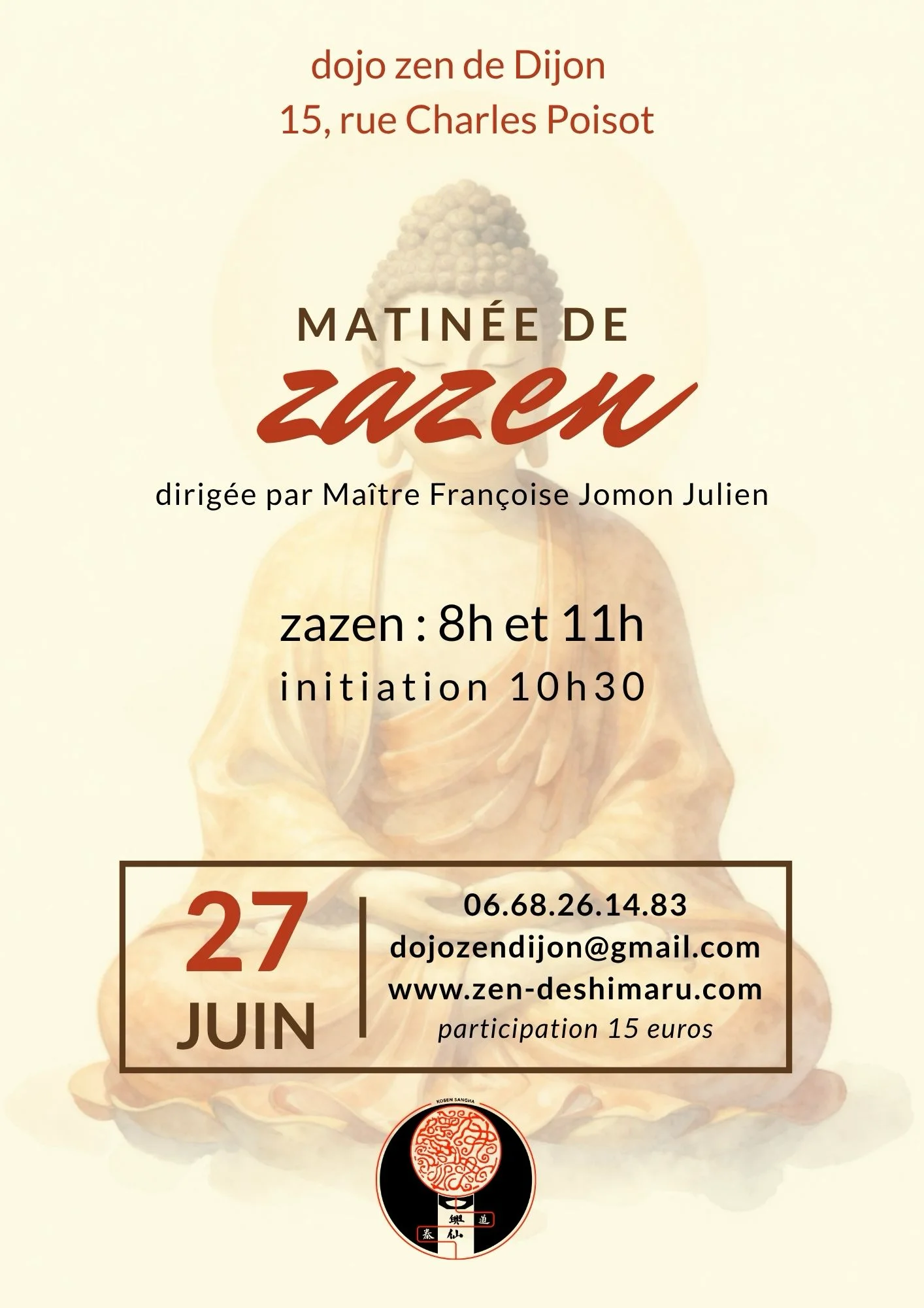 Matinée de zazen