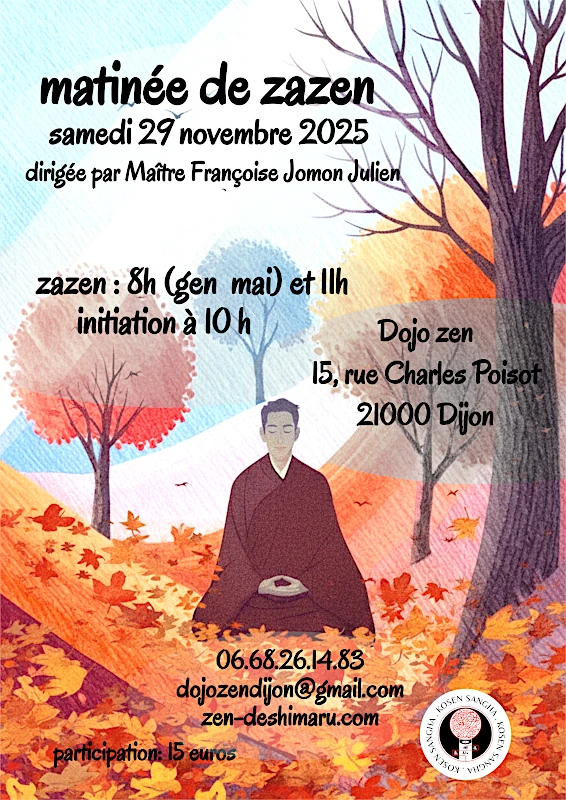 Matinée de zazen