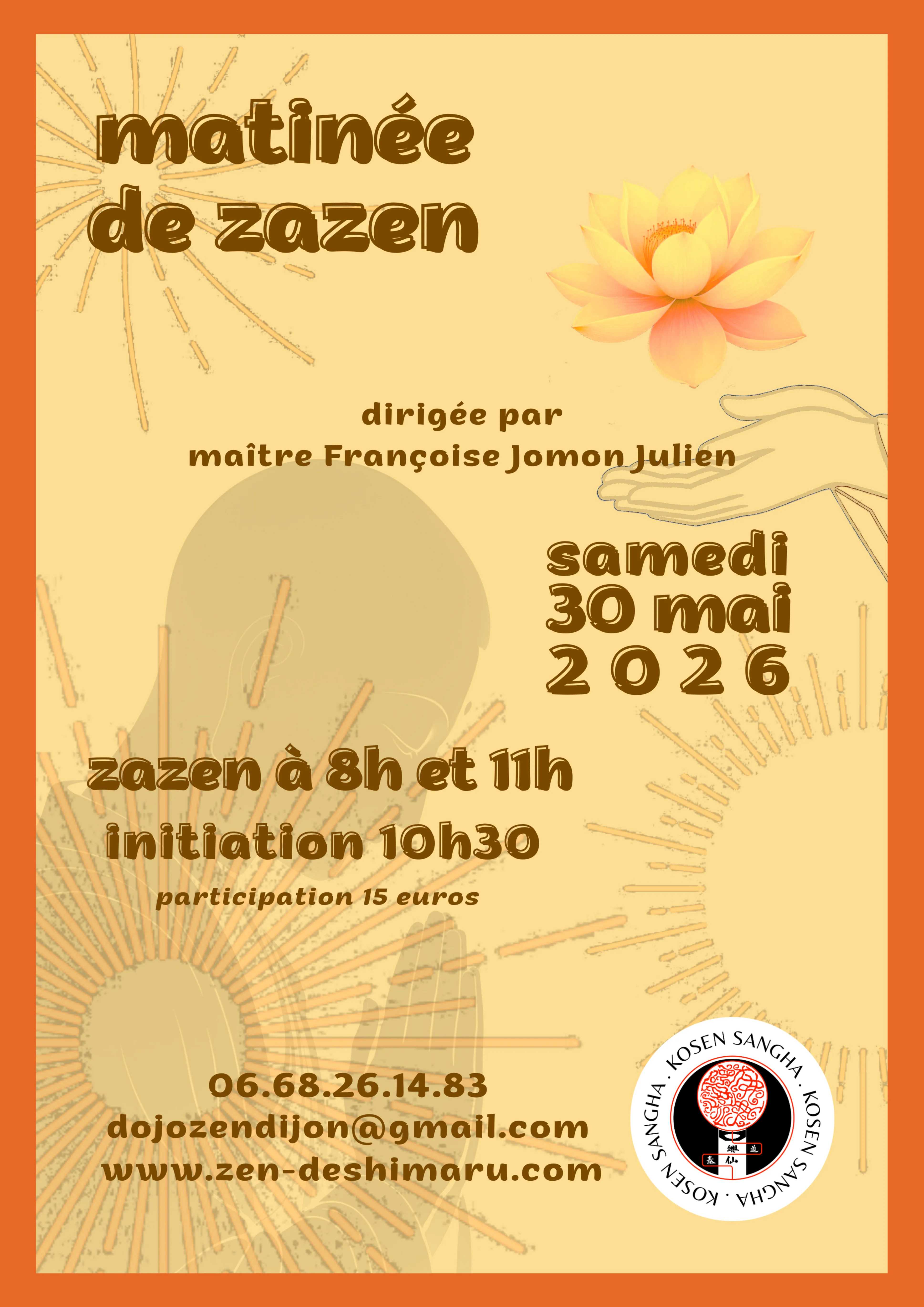 Matinée de zazen