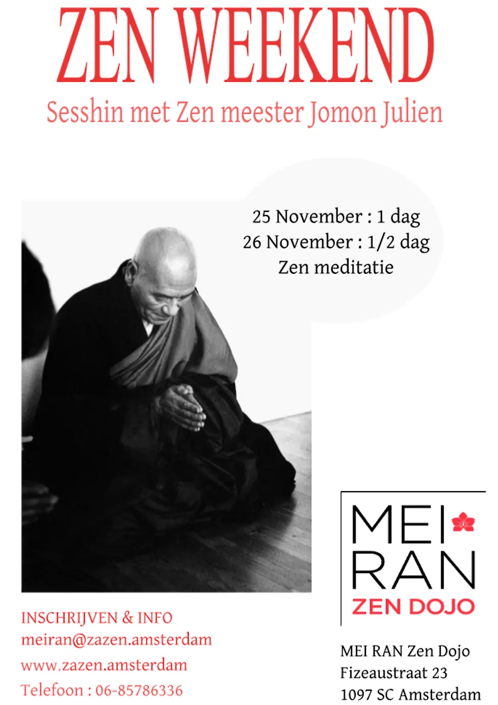 Sesshin d’Amsterdam