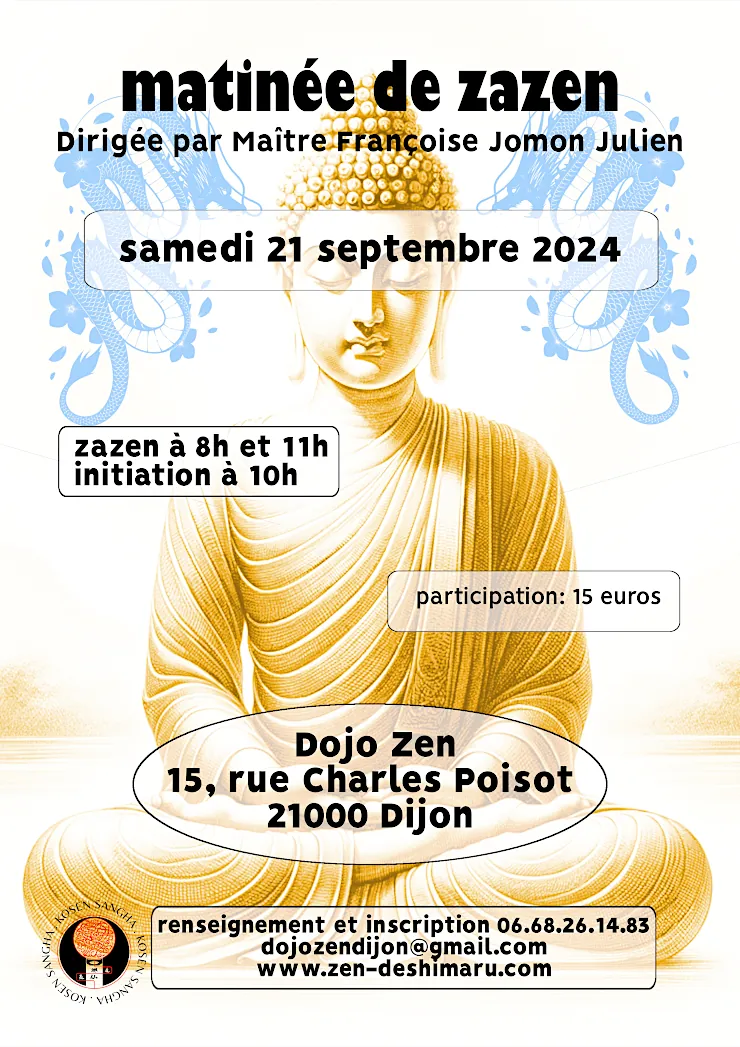 matinée zen septembre 2024